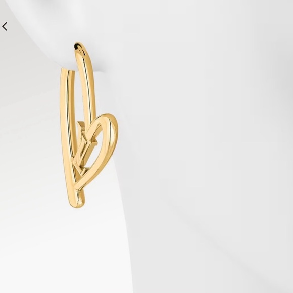 Louis Vuitton Fall In Love Hoop Earrings GM - Picture 4 of 12